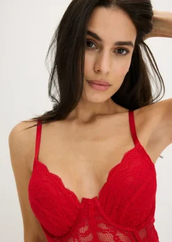 Mujer bonprix bonprix Corsé de encaje delicado