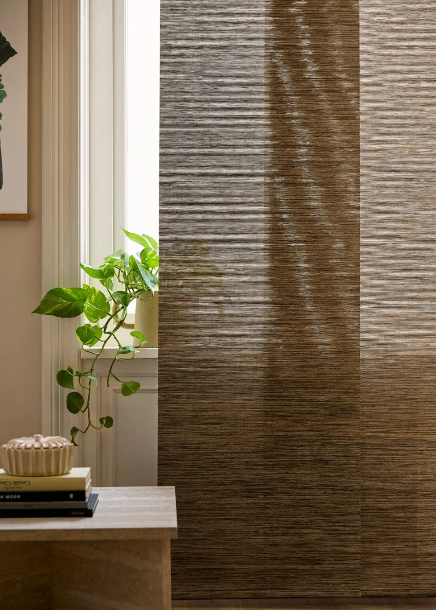 bonprix bonprix Cortina con aspecto de bambú (1 unidad)