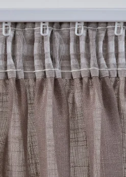 bonprix bonprix Cortina con aspecto de lino normal y gran anchura (1 unidad)