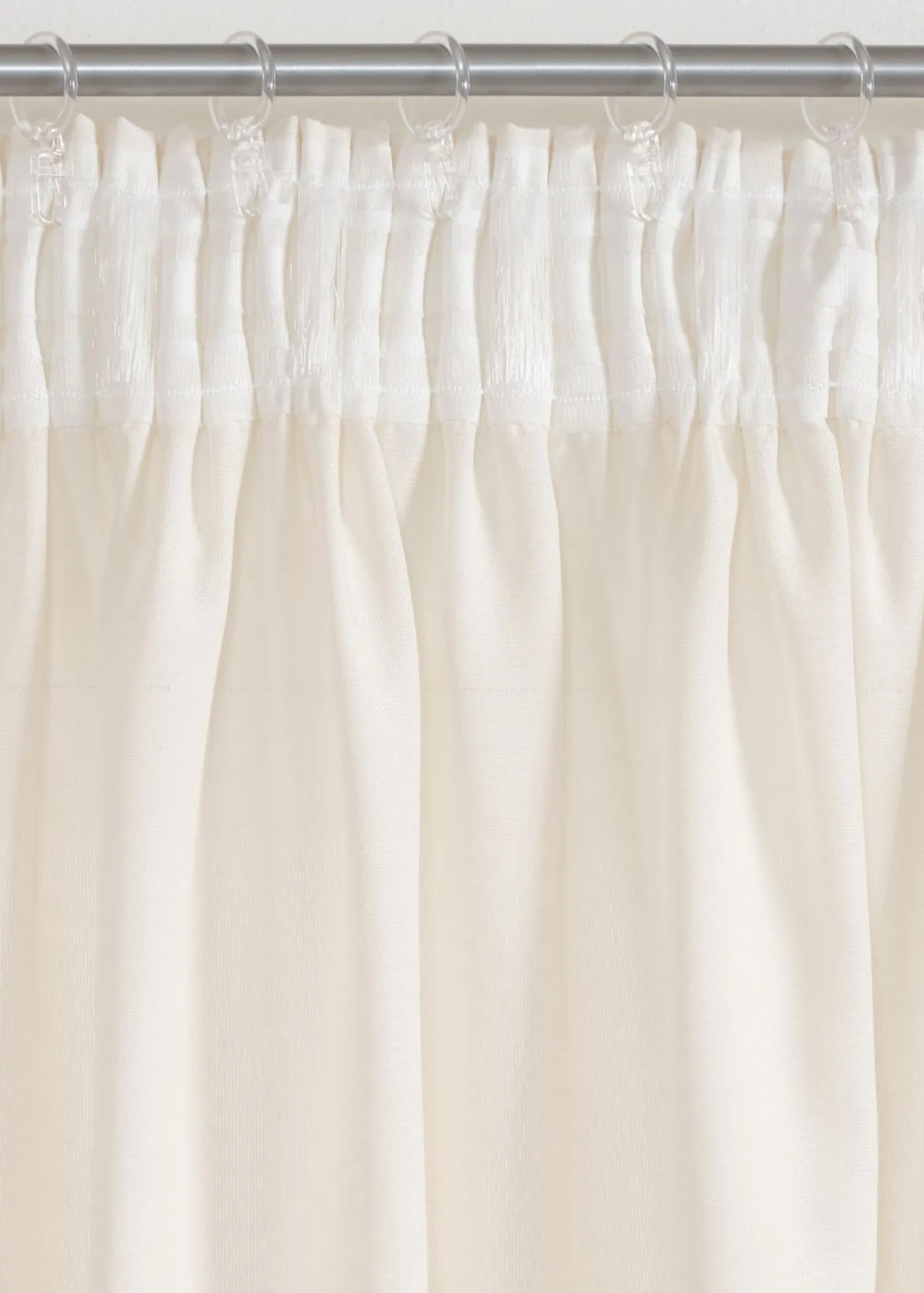 bonprix bonprix Cortina con aspecto de lino y poliéster reciclado (1 unidad)