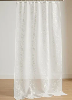 bonprix bonprix Muebles De Comedor·Cortinas Y Estores|Muebles De Sala De Estar·Cortinas De Salón>Cortina con bordado (1 unidad) Blanco