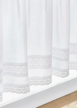 bonprix bonprix Cortina con borde de encaje