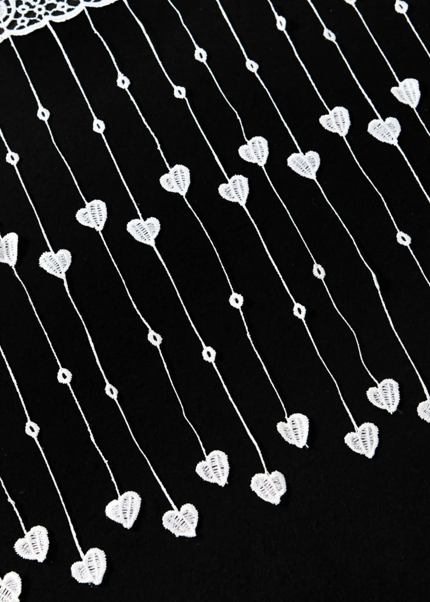 bonprix bonprix Cortina con corazones