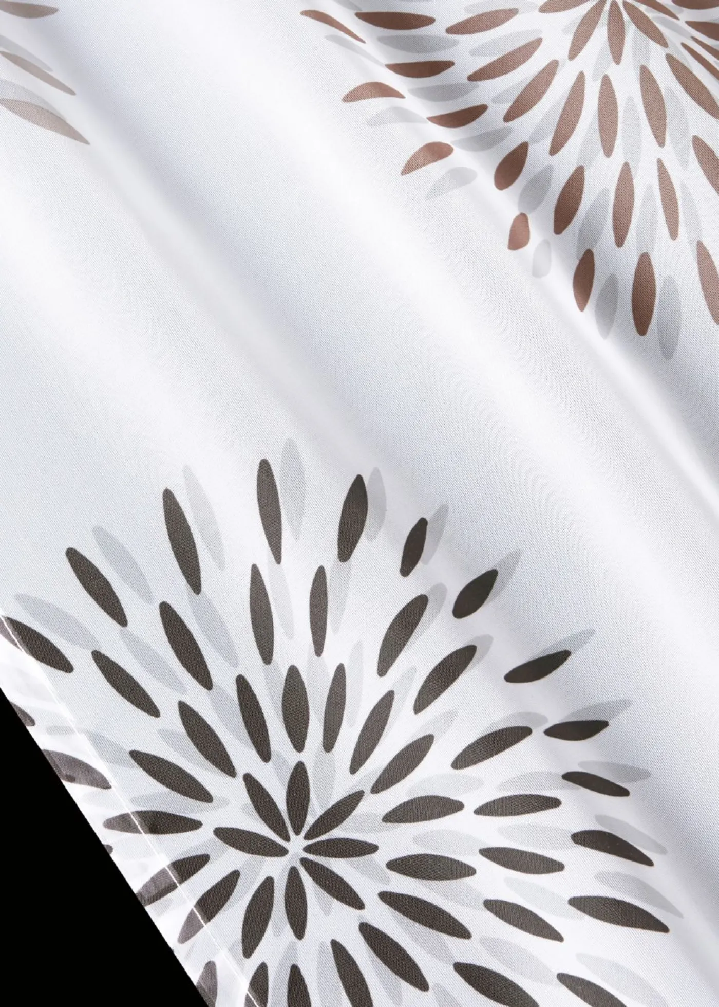 bonprix bonprix Muebles De Comedor·Cortinas Y Estores|Muebles De Sala De Estar·Cortinas De Salón>Cortina con círculos, también en tamaño extralargo (1 unidad) Blanco-marrón