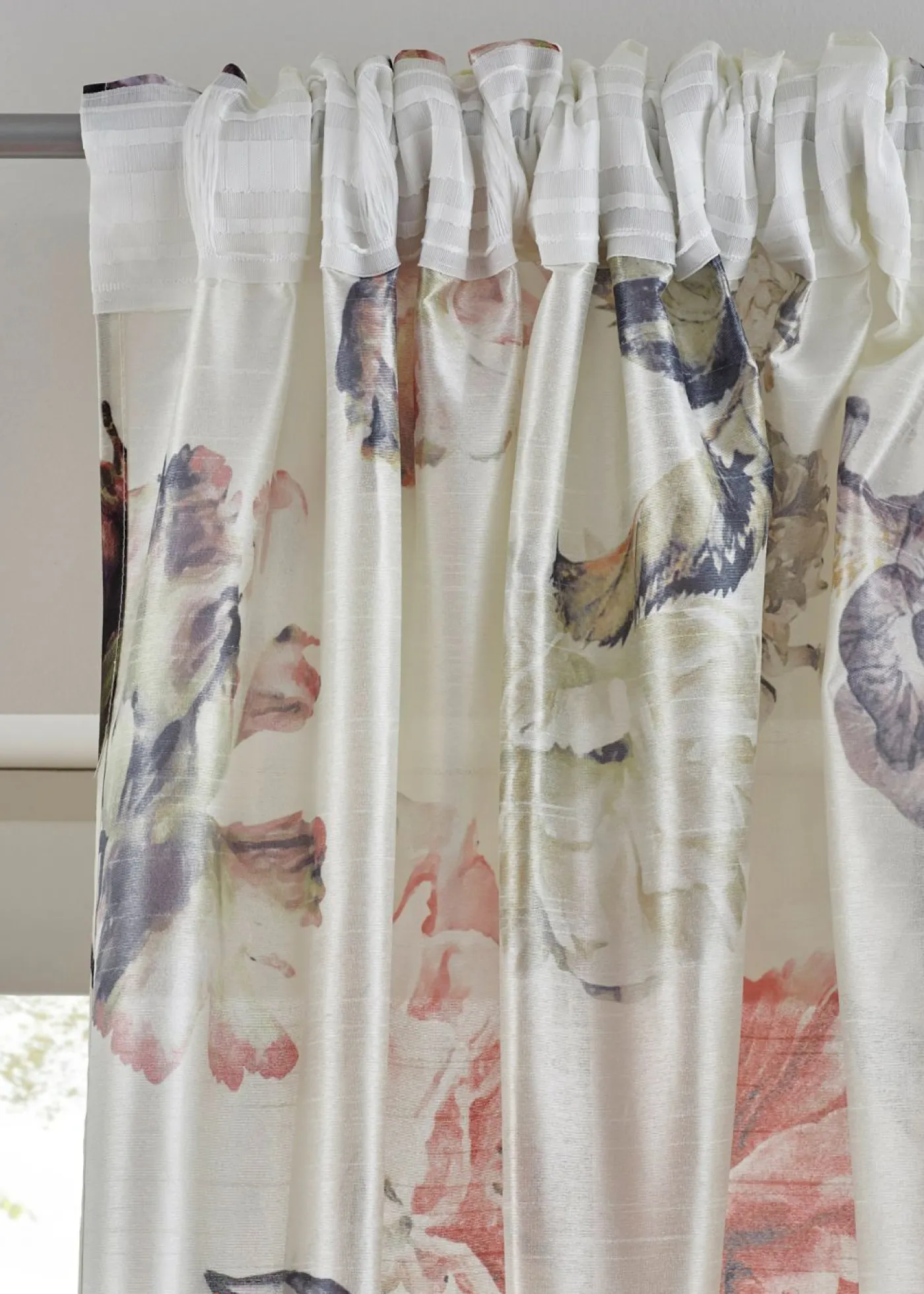 bonprix bonprix Cortina con estampado de flores (1 unidad)