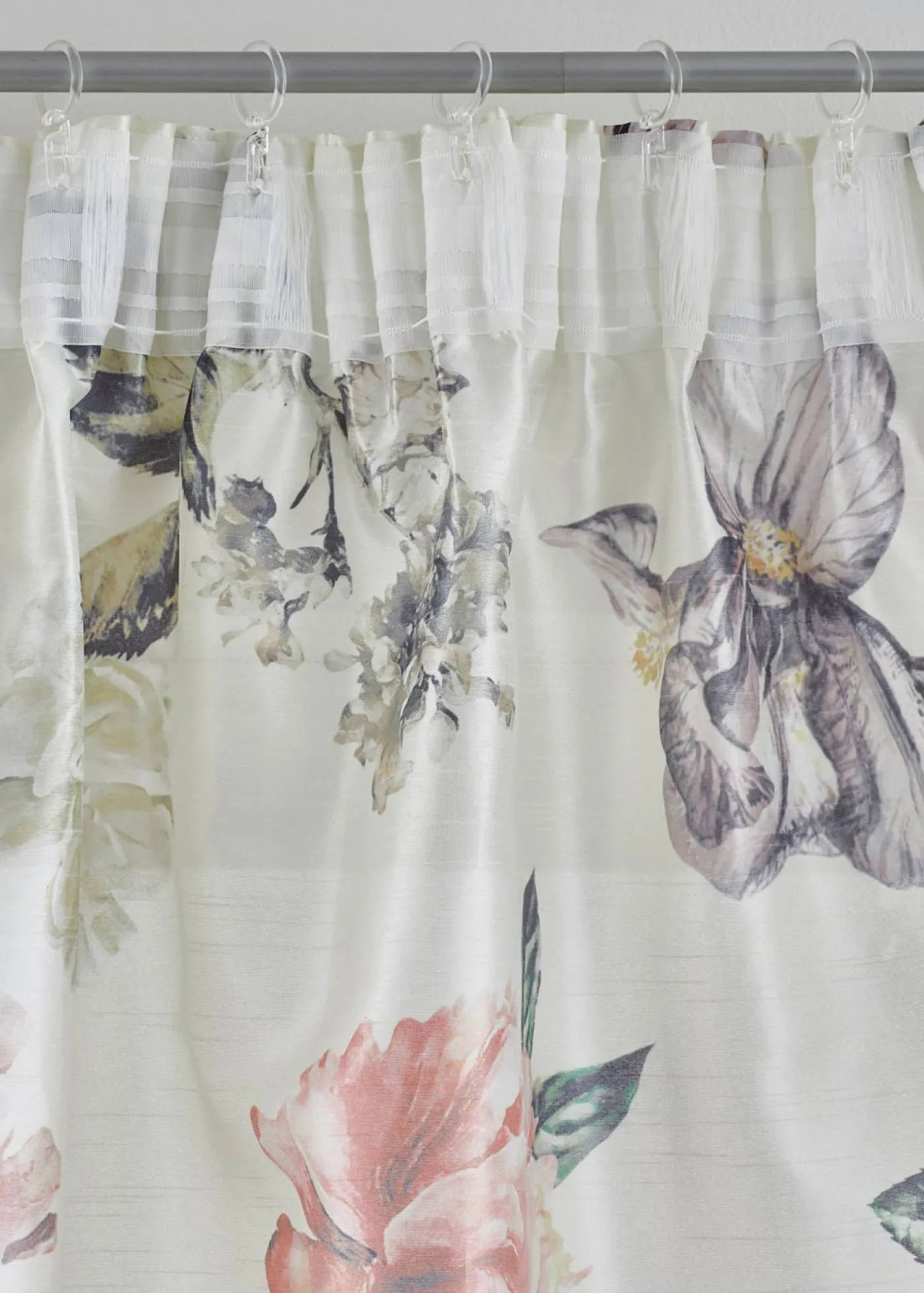 bonprix bonprix Cortina con estampado de flores (1 unidad)