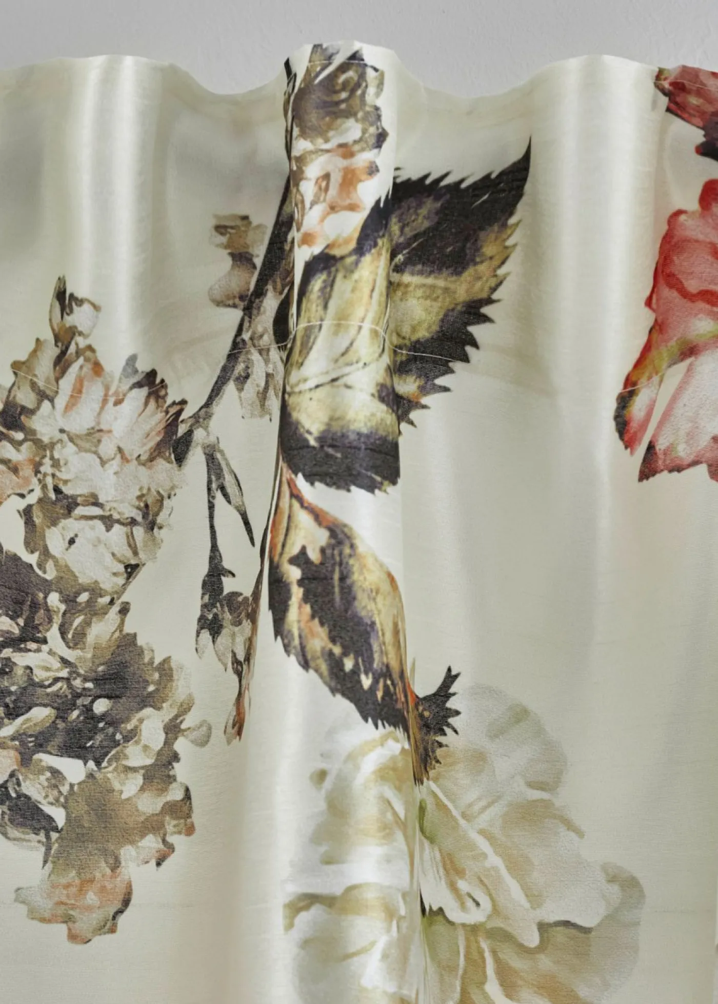 bonprix bonprix Cortina con estampado de flores (1 unidad)