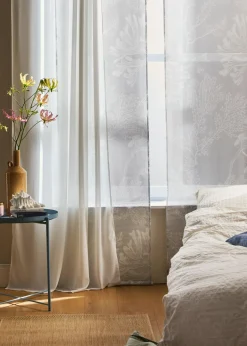 bonprix bonprix Cortina con estampado de flores (1 unidad)