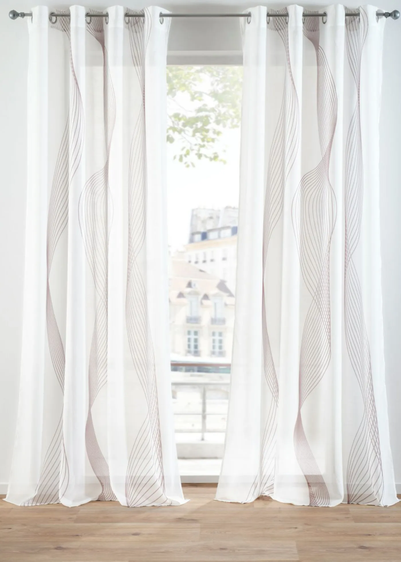 bonprix bonprix Cortina con estampado de ondas (1 unidad)