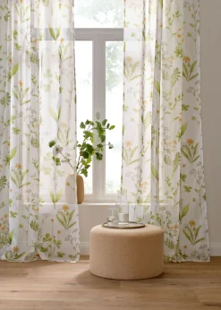 bonprix bonprix Cortina con estampado floral (1 unidad)