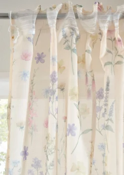 bonprix bonprix Cortina con estampado floral (2 unidades)