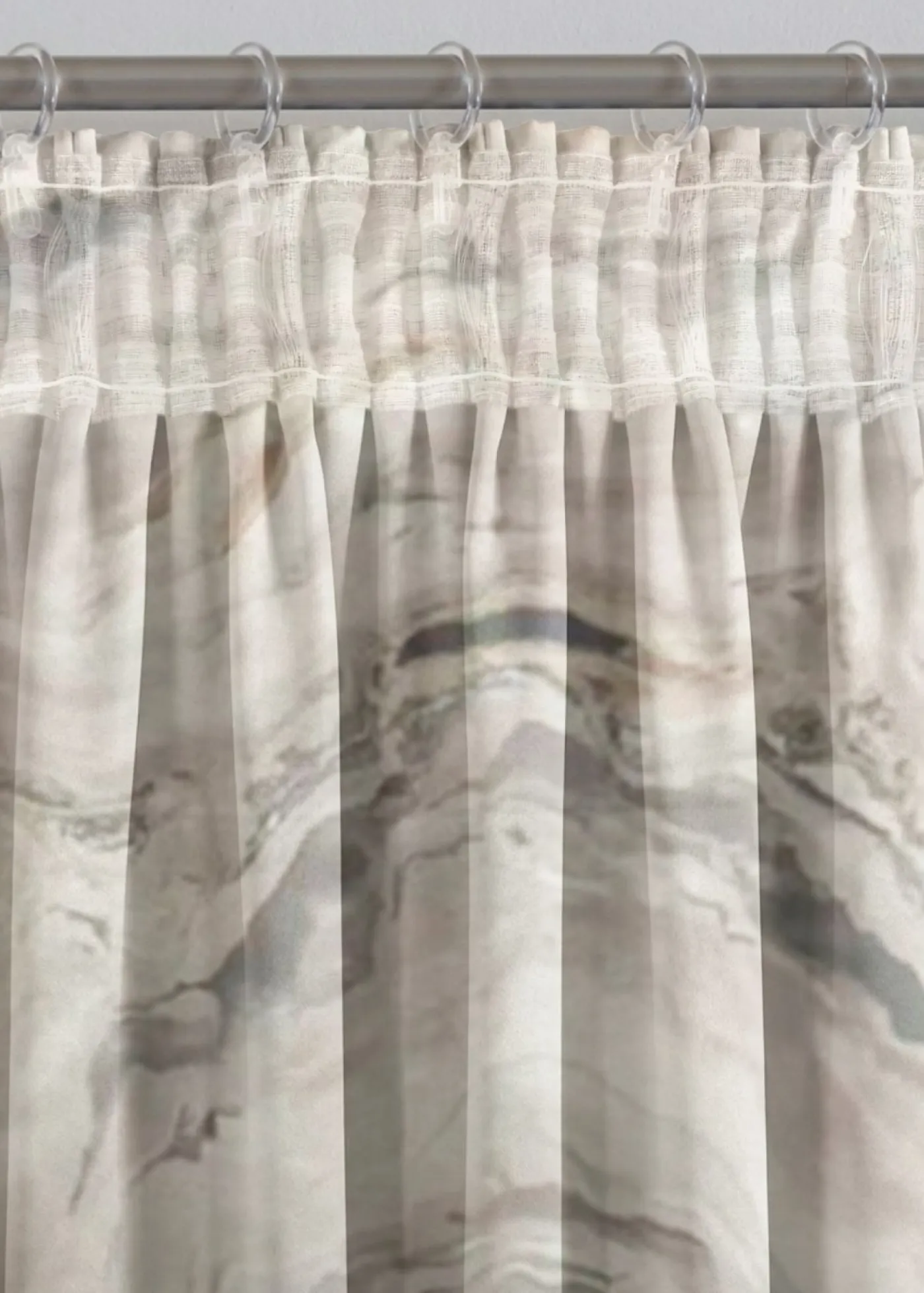 bonprix bonprix Muebles De Comedor·Cortinas Y Estores|Muebles De Sala De Estar·Cortinas De Salón>Cortina con estampado (1 unidad) Gris-arena