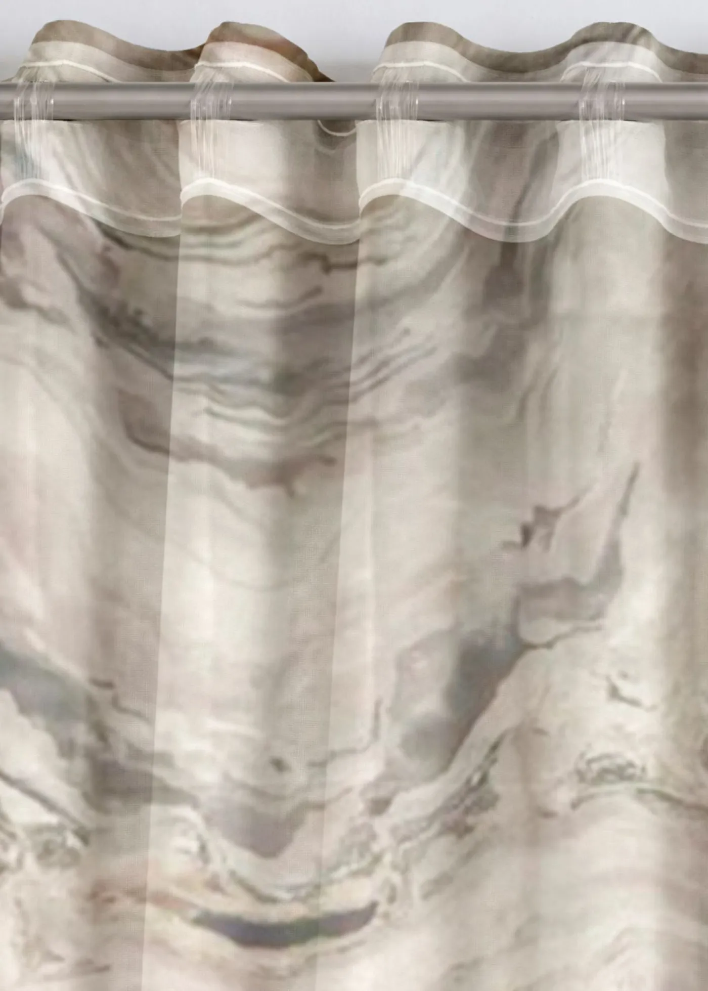 bonprix bonprix Muebles De Comedor·Cortinas Y Estores|Muebles De Sala De Estar·Cortinas De Salón>Cortina con estampado (1 unidad) Gris-arena