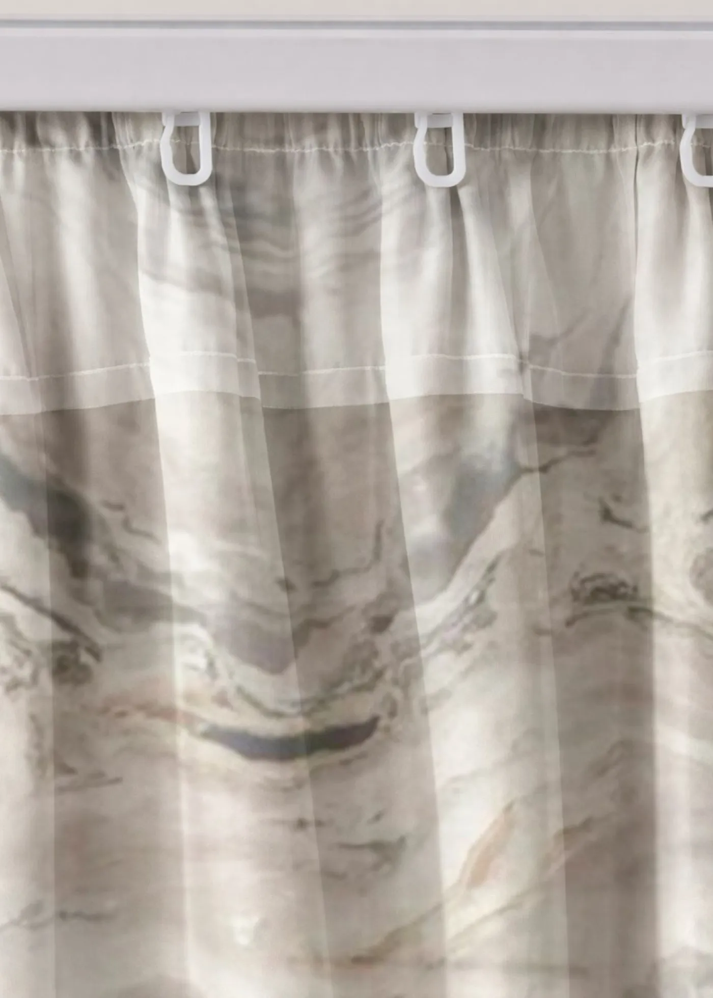 bonprix bonprix Muebles De Comedor·Cortinas Y Estores|Muebles De Sala De Estar·Cortinas De Salón>Cortina con estampado (1 unidad) Gris-arena