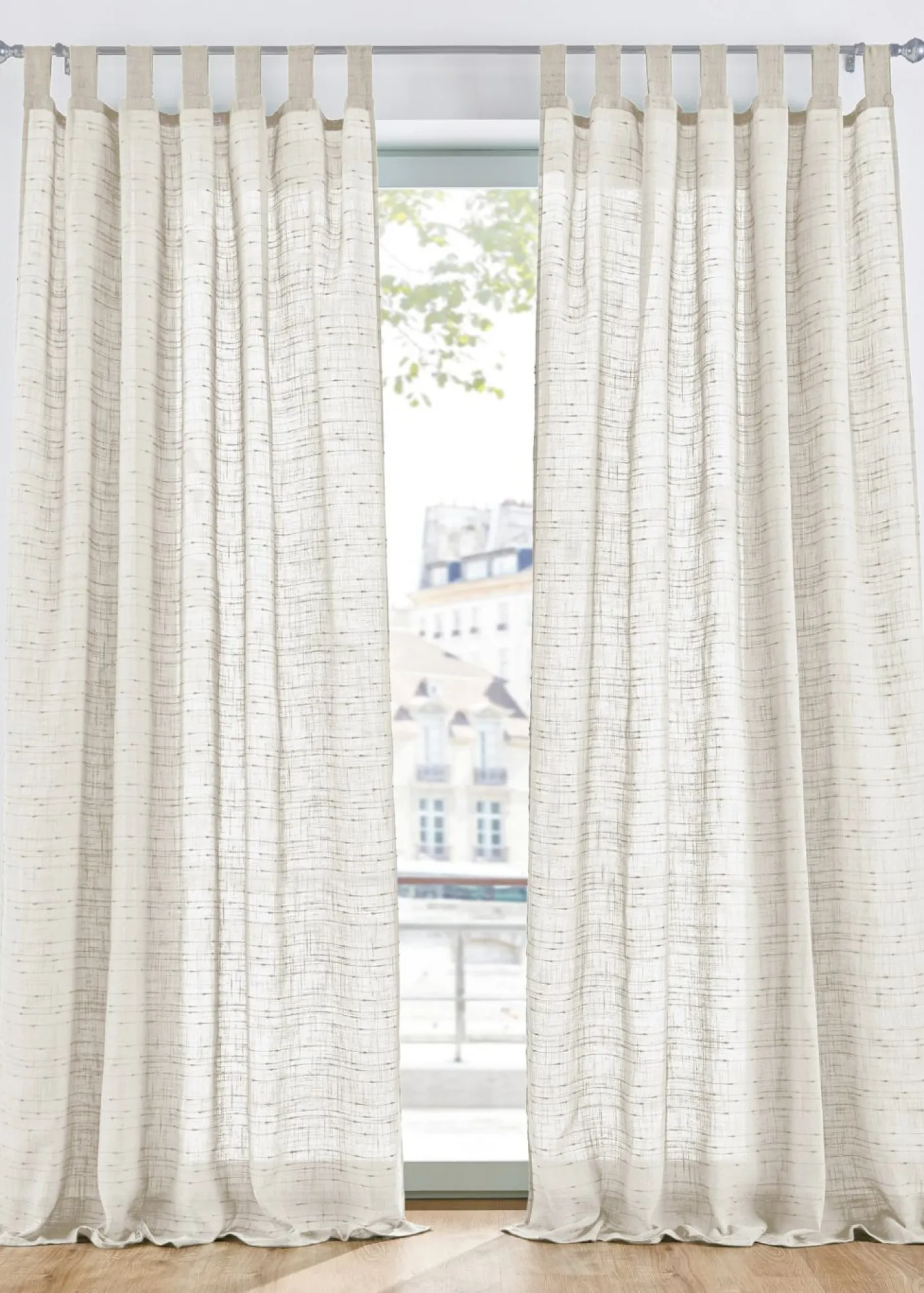 bonprix bonprix Cortina con estructura en varios tamaños (1 unidad)