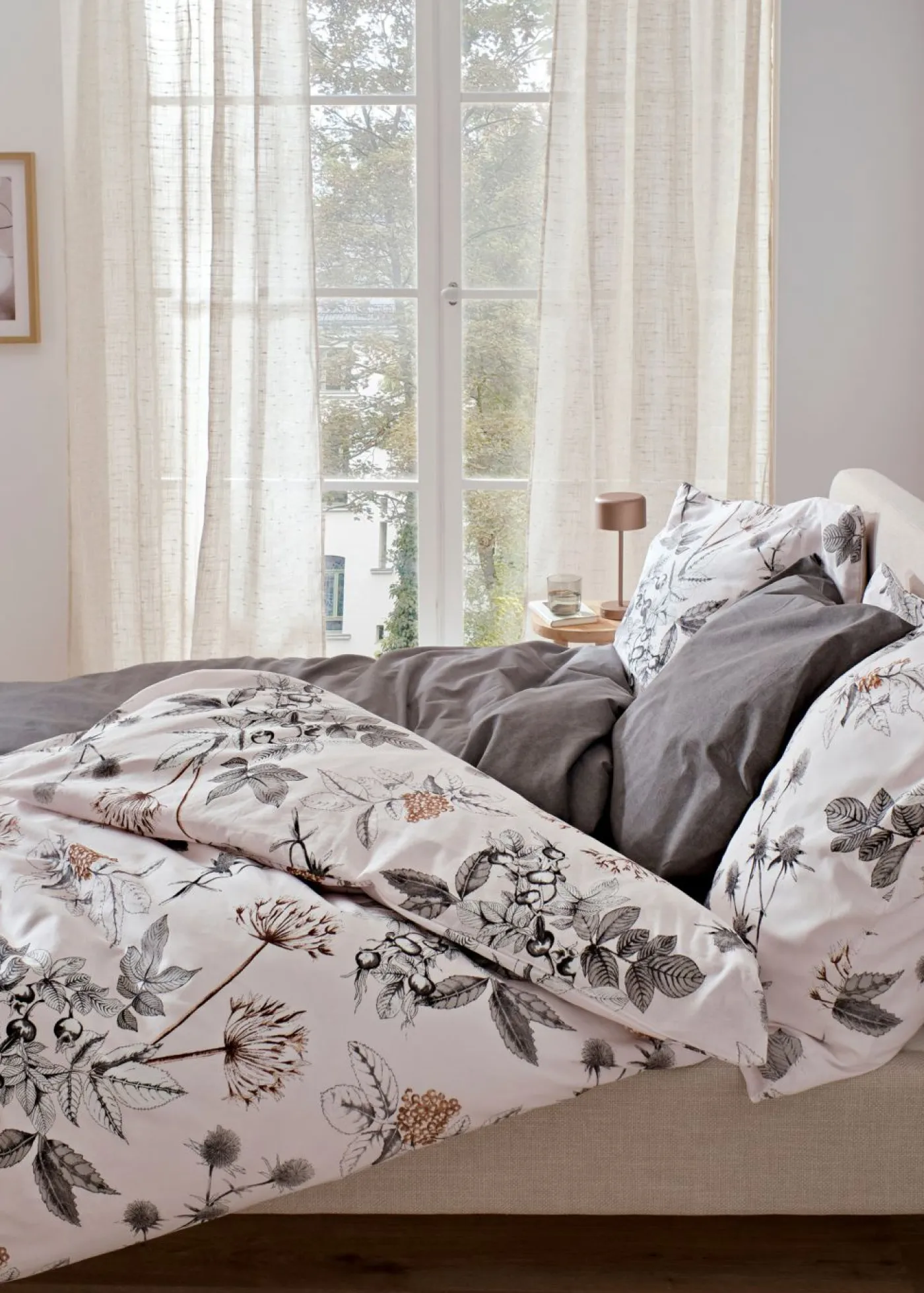 bonprix bonprix Cortina con estructura en varios tamaños (1 unidad)