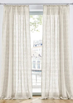 bonprix bonprix Muebles De Comedor·Cortinas Y Estores|Muebles De Sala De Estar·Cortinas De Salón>Cortina con estructura en varios tamaños (1 unidad) Crudo