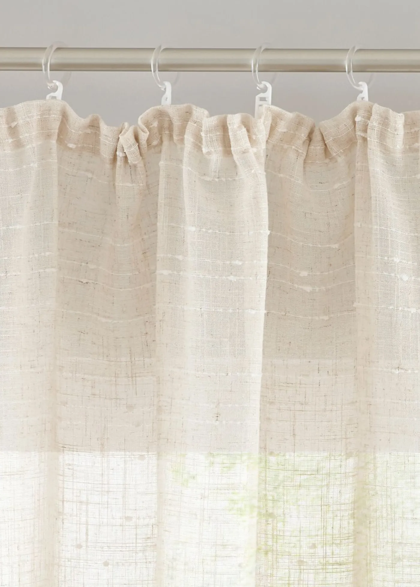 bonprix bonprix Muebles De Comedor·Cortinas Y Estores|Muebles De Sala De Estar·Cortinas De Salón>Cortina con estructura en varios tamaños (1 unidad) Crudo