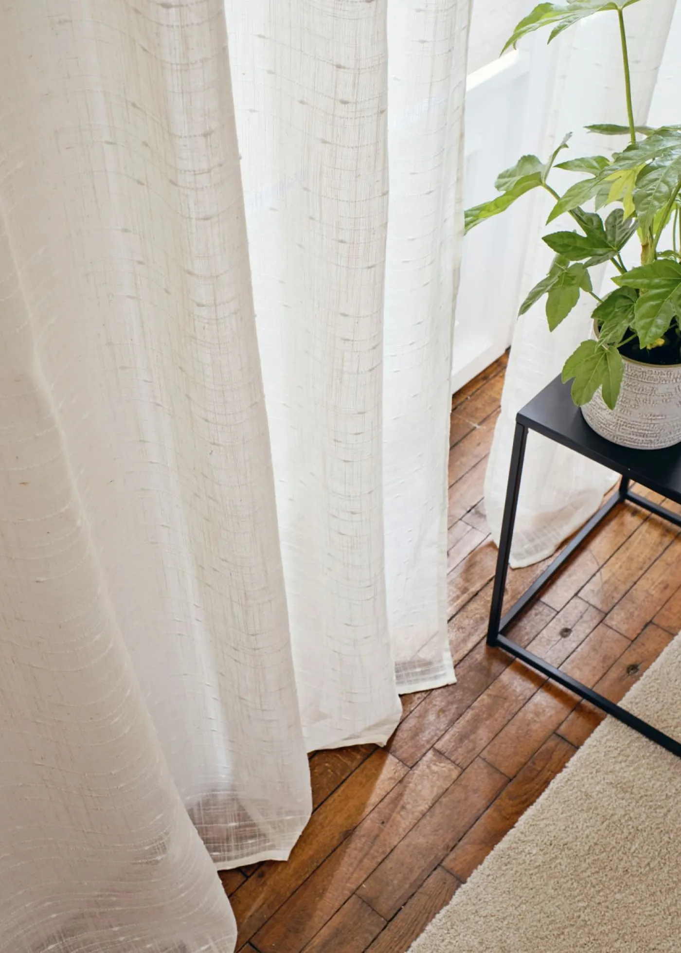 bonprix bonprix Muebles De Comedor·Cortinas Y Estores|Muebles De Sala De Estar·Cortinas De Salón>Cortina con estructura en varios tamaños (1 unidad) Crudo