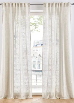 bonprix bonprix Muebles De Comedor·Cortinas Y Estores|Muebles De Sala De Estar·Cortinas De Salón>Cortina con estructura en varios tamaños (1 unidad) Crudo