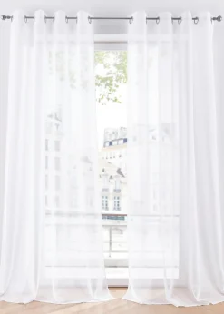 bonprix bonprix Cortina con estructura fina, también en tamaño extralargo (1 unidad)