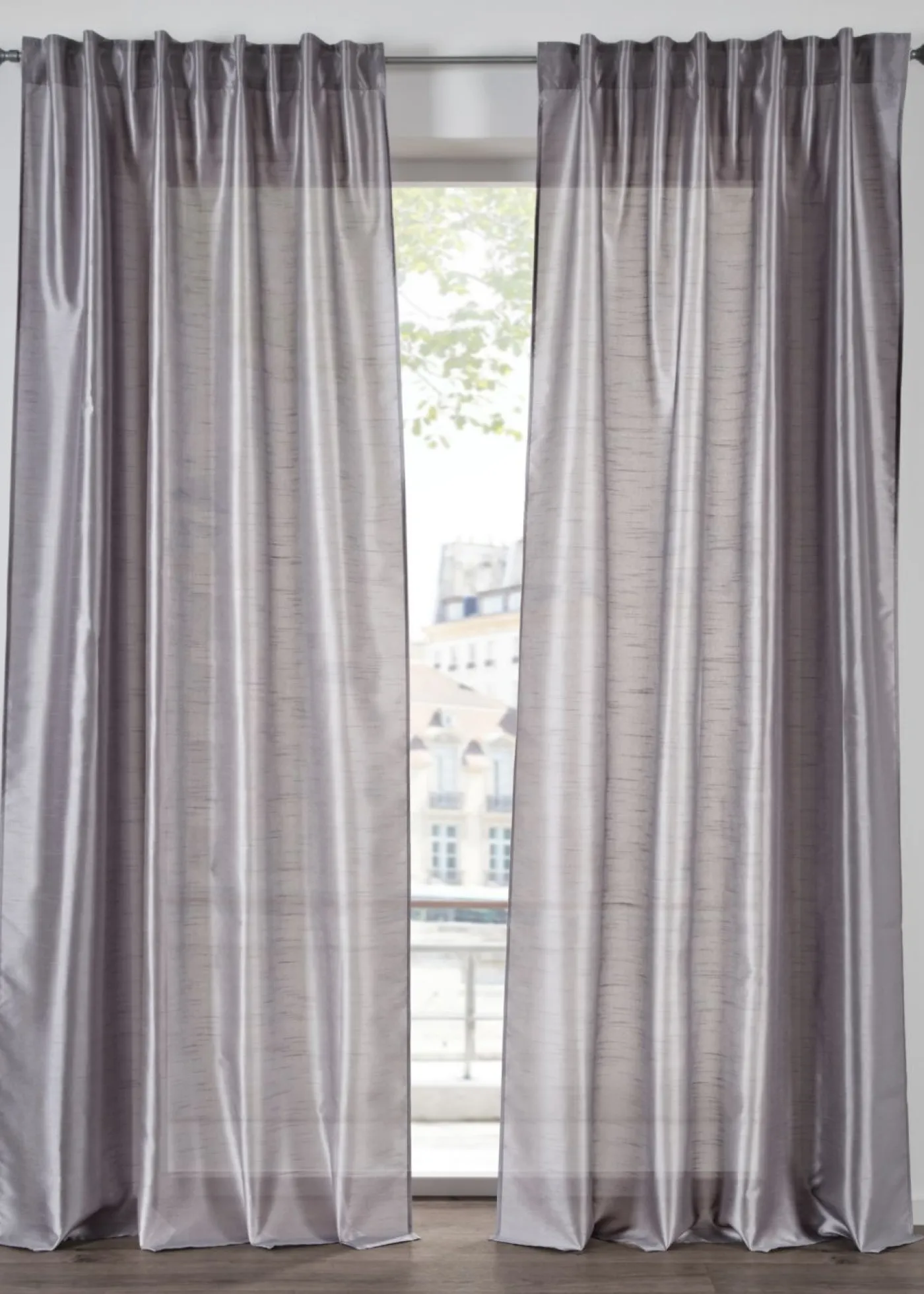 bonprix bonprix Cortina con ligero efecto brillante, también en tamaño extralargo (1 unidad)