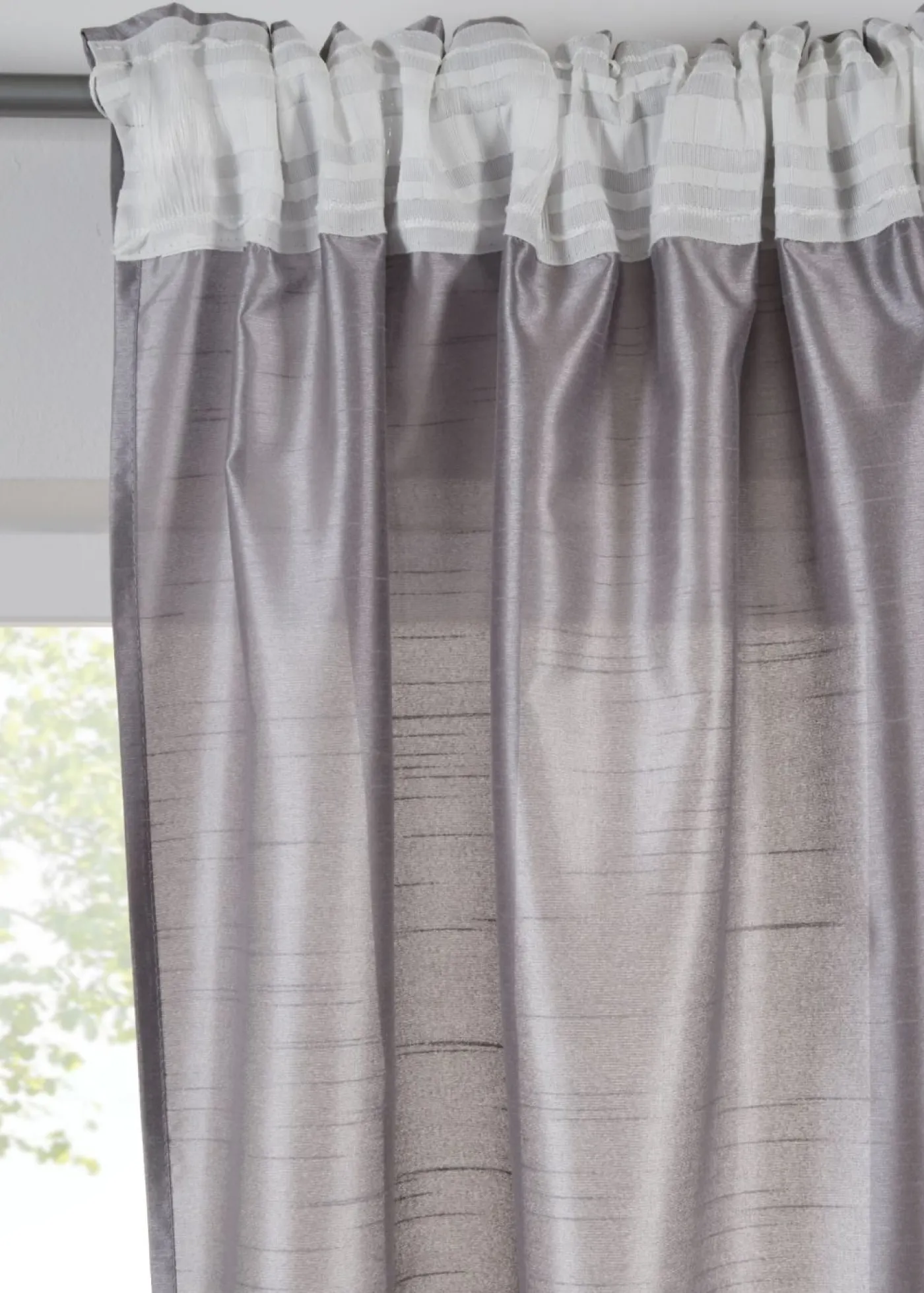 bonprix bonprix Cortina con ligero efecto brillante, también en tamaño extralargo (1 unidad)