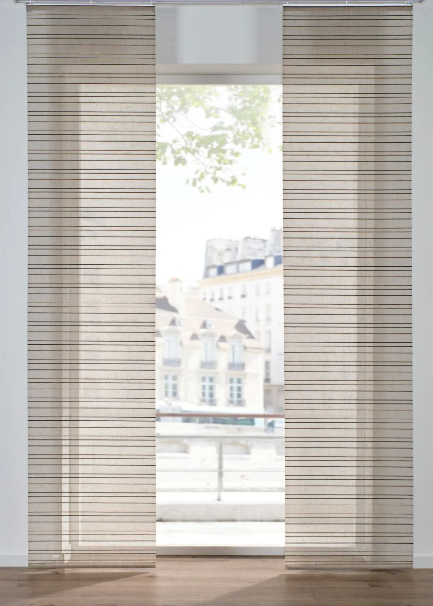 bonprix bonprix Muebles De Comedor·Cortinas Y Estores|Estores>Cortina con mezcla de lino (1 unidad) taupe