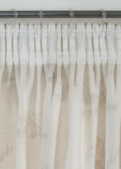 bonprix bonprix Cortina con paisaje invernal, también en tamaño extralargo (1 unidad)