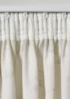 bonprix bonprix Cortina con paisaje invernal, también en tamaño extralargo (1 unidad)