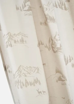 bonprix bonprix Cortina con paisaje invernal, también en tamaño extralargo (1 unidad)