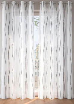 bonprix bonprix Cortina con patrón de ondas (1 unidad)