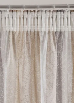 bonprix bonprix Cortina con rayas y poliéster reciclado (1 unidad)