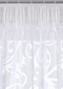 bonprix bonprix Cortina con transparencias y aros (1 unidad)