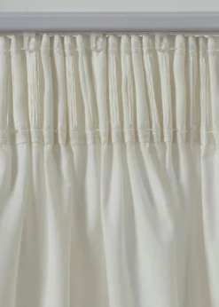 bonprix bonprix Cortina de algodón orgánico con bordes bordados (1 unidad)