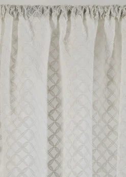 bonprix bonprix Cortina de algodón orgánico con bordado (1 unidad)