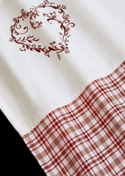 bonprix bonprix Cortina de algodón orgánico con alzapaños (1 unidad)