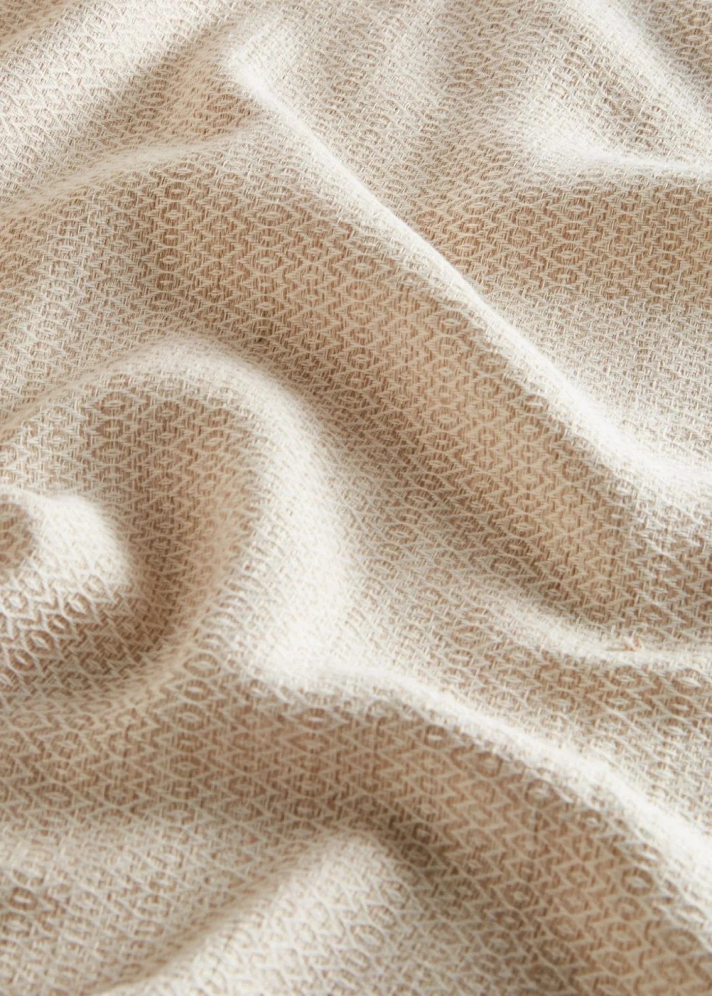 bonprix bonprix Cortinas Para Dormitorio>Cortina de algodón orgánico con estructura (1 unidad) Crema