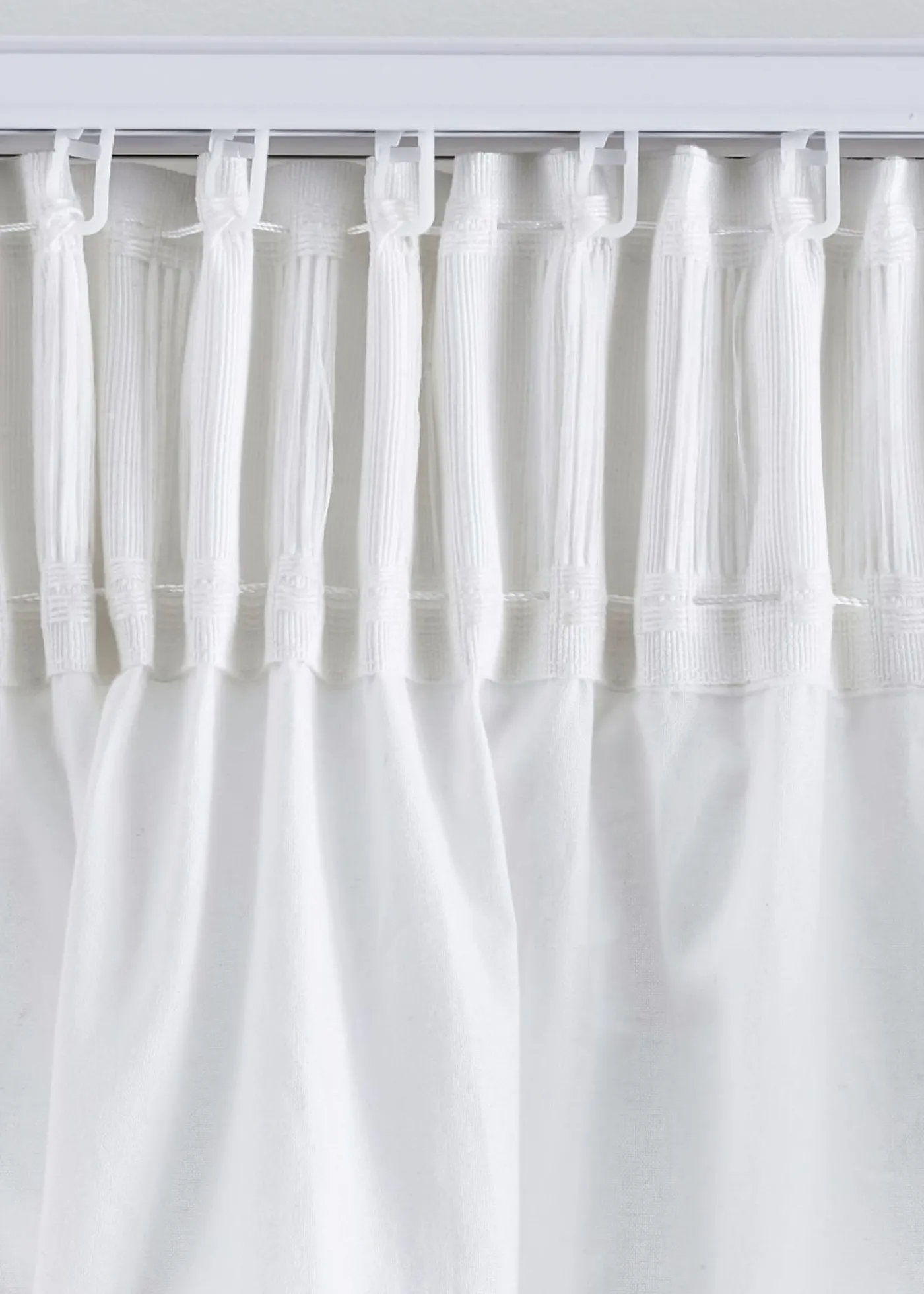 bonprix bonprix Muebles De Sala De Estar·Cortinas De Salón|Cortinas Para Dormitorio>Cortina de algodón orgánico con alzapaño (1 paquete) Marrón grisáceo