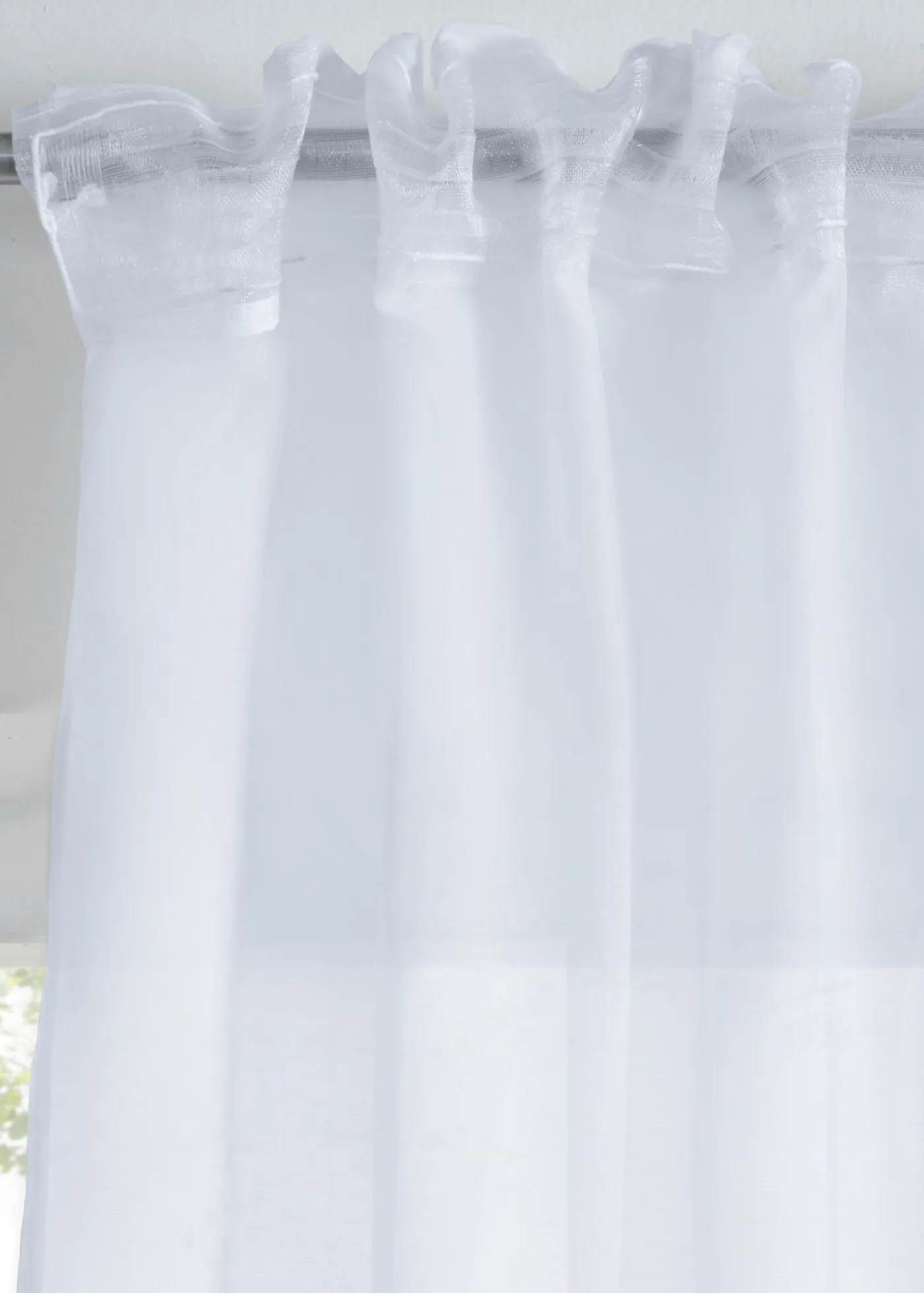 bonprix bpc living bonprix collection Cortinas Baratas|Todas Las Cortinas>Cortina de estructura Batist fina (1 unidad) Blanco