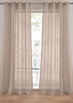 bonprix bpc living bonprix collection Cortina de estructura Batist fina (1 unidad)