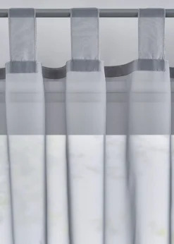 bonprix bonprix Muebles De Comedor·Cortinas Y Estores|Muebles De Sala De Estar·Cortinas De Salón>Cortina de gasa ligera (2 unidades) Plata