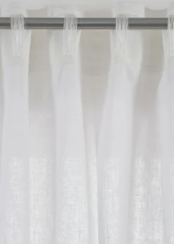 bonprix bonprix Cortina de lino y algodón (1 unidad)