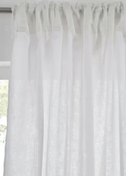 bonprix bonprix Cortina de lino y algodón (1 unidad)