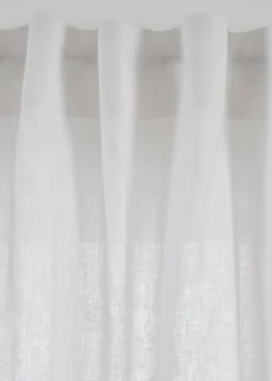 bonprix bonprix Cortina de lino y algodón (1 unidad)