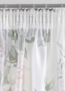 bonprix bonprix Cortina de microfibra con estampado de rosas