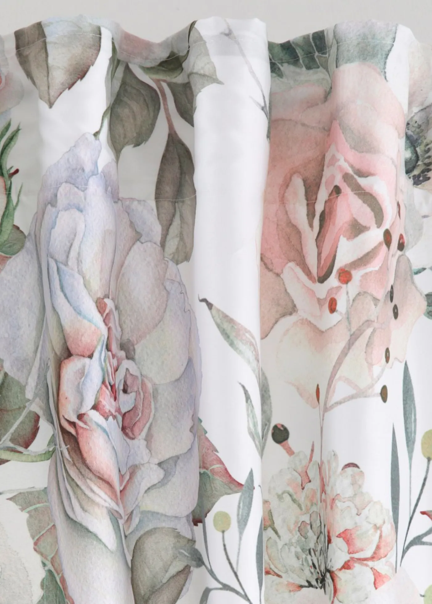 bonprix bonprix Cortina de microfibra con estampado de rosas