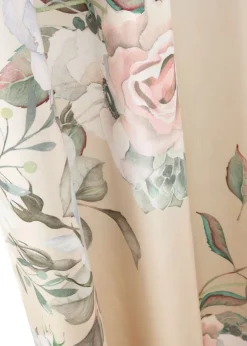 bonprix bonprix Cortina de microfibra con estampado de rosas