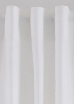 bonprix bonprix Muebles De Sala De Estar·Cortinas De Salón|Cortinas Para Dormitorio>Cortina de microfibra con estampado floral (1 unidad) Blanco-gris