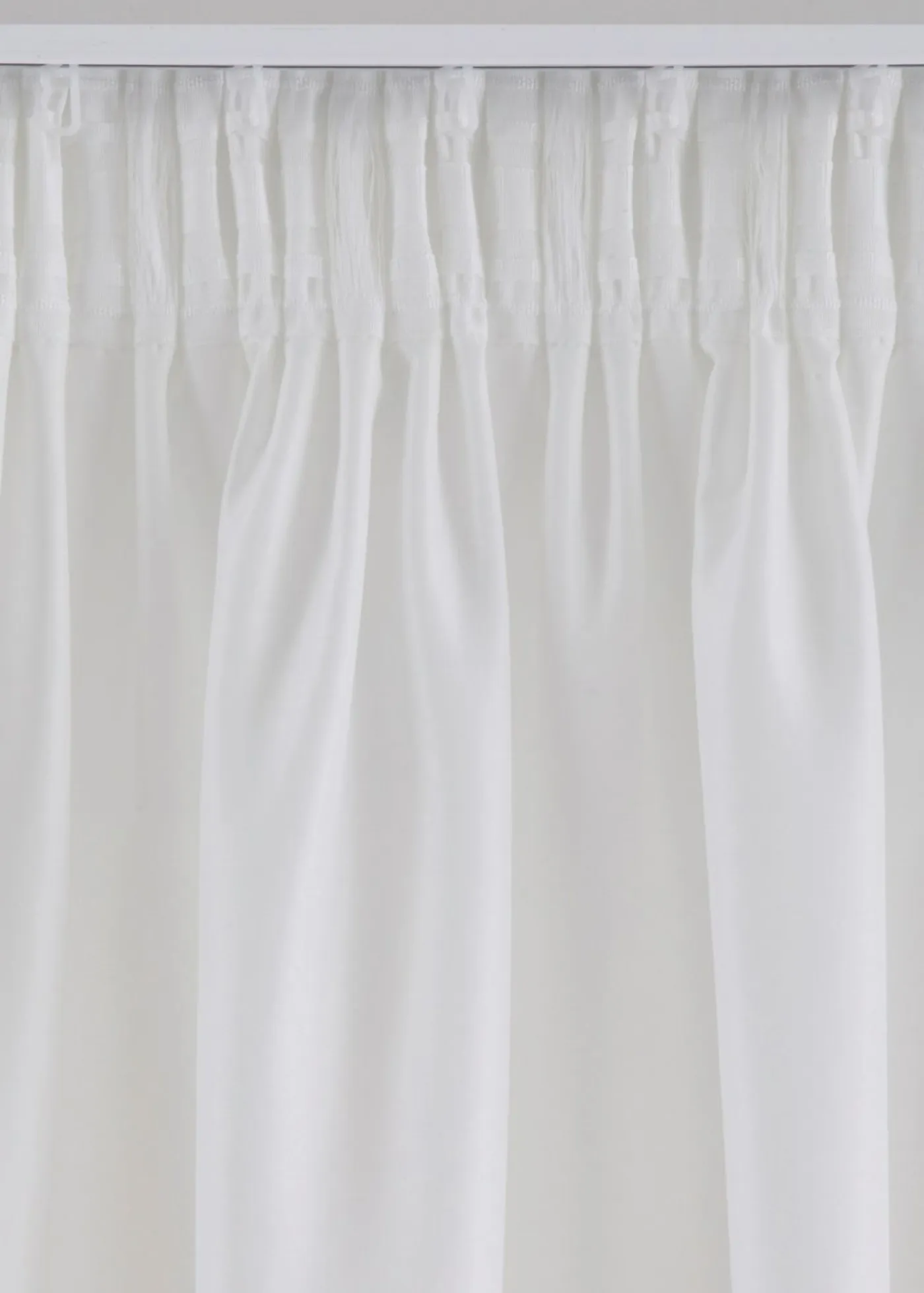 bonprix bonprix Muebles De Sala De Estar·Cortinas De Salón|Cortinas Para Dormitorio>Cortina de microfibra con estampado floral (1 unidad) Blanco-gris